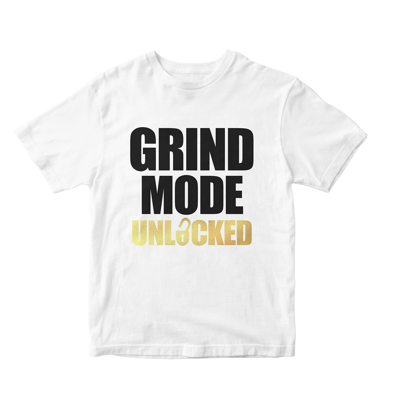 Grind Mode Unlocked Shirt (White)