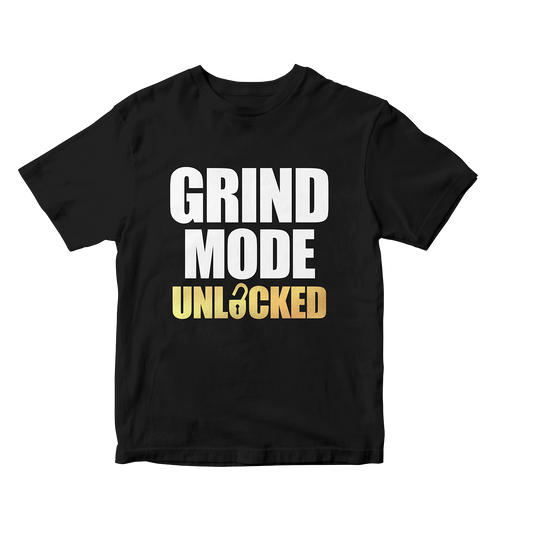 Grind Mode Unlocked Shirt (Black)